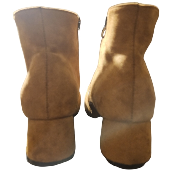 Women's Ankle Boots Size 41 Euro Brown - Picture 5 of 8